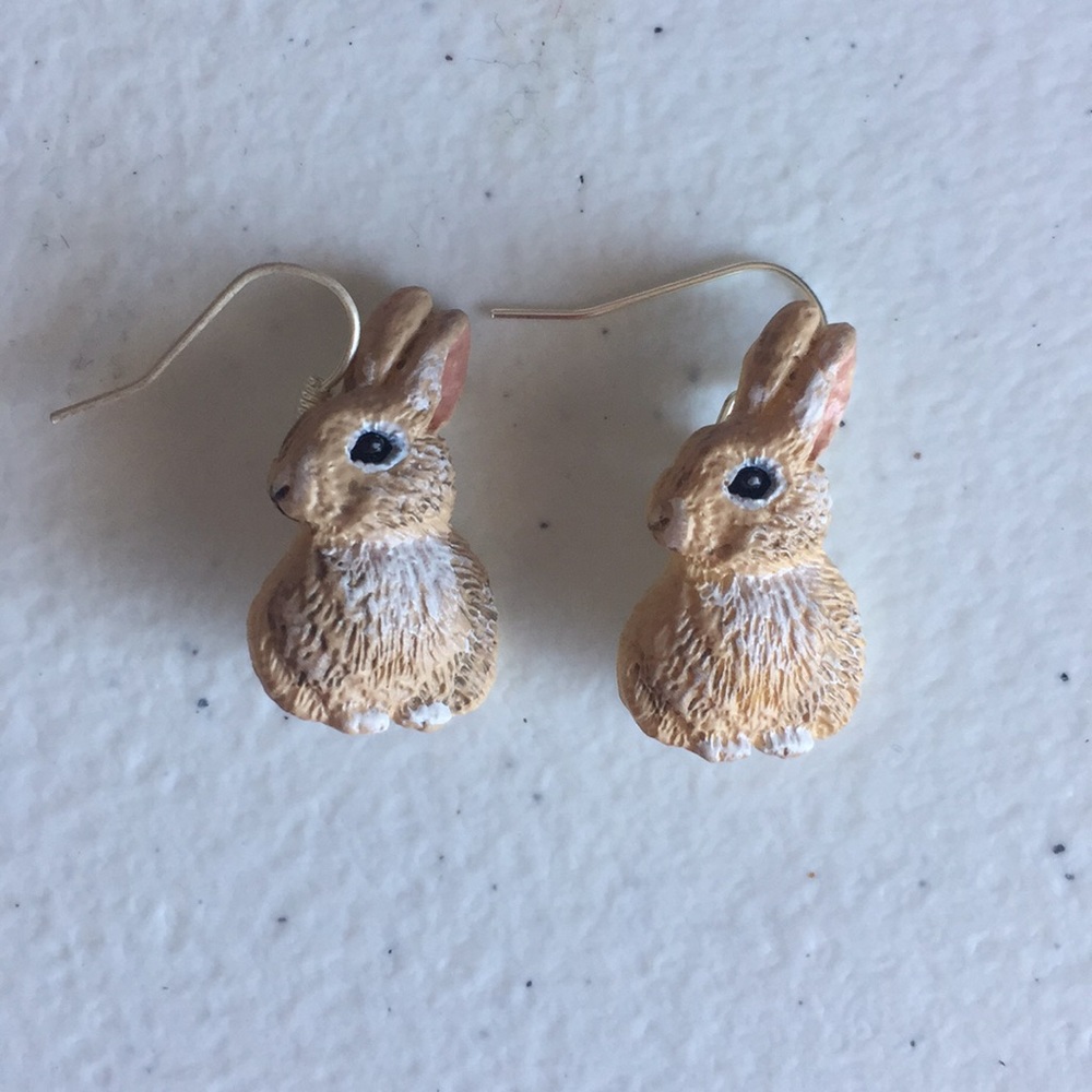 Rabbit earrings